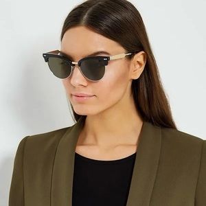 NWT Gucci Cat-Eye Black/Gold Sunglasses GG 4283/S